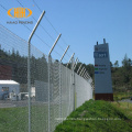 pvc coated and galvanized diamond chain link fence